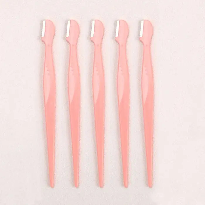 2/35 pièces Lames de rasoir portables pour sourcils et visage