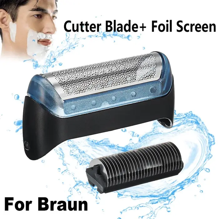 Feuille de rasoir et lame de coupe pour Braun 10B/20B/20S