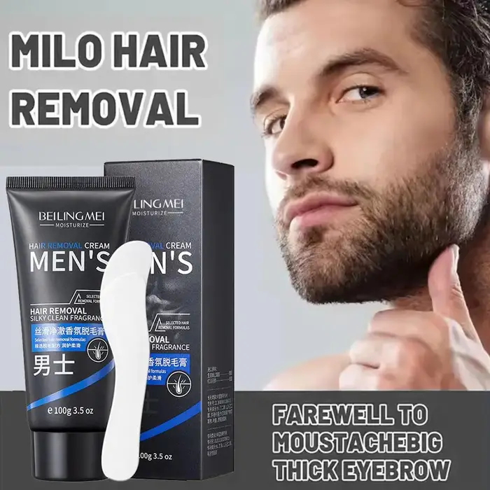 Crème dépilatoire pour hommes et femmes