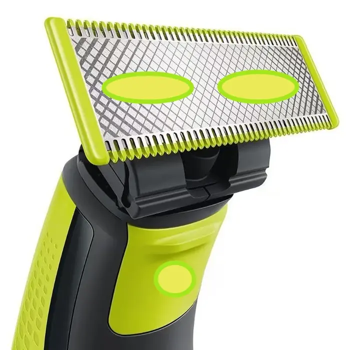 Tondeuse à cheveux une lame de rechange tête de rasoir à barbe adapté QP2520 QP2530 QP2630 QP6510 QP6520 QP2523