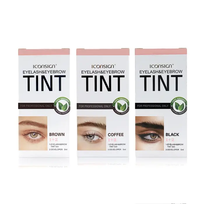 ICONSIGN – Kit de teinture pour cils et sourcils