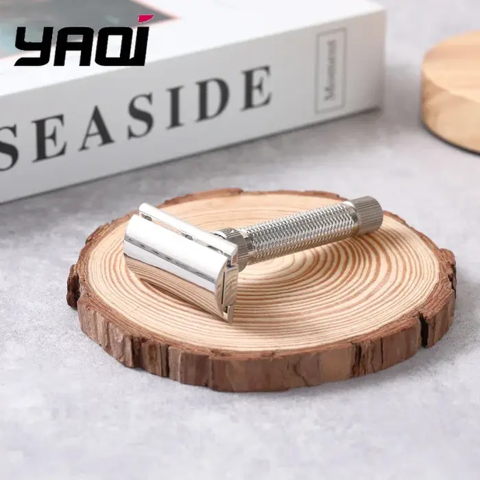 Yaqi Ultima – rasoir de sécurité réglable en acier inoxydable pour hommes