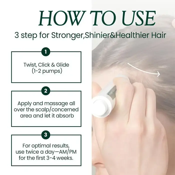 3 pièces d'essence hydratante lissante pour les cheveux - Contrôle des frisottis Réparation des pointes fourchues