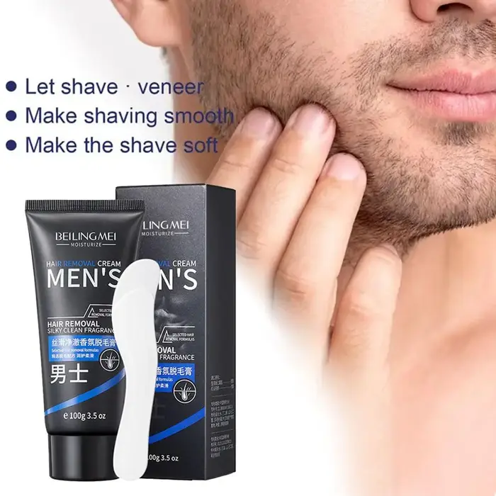 Crème dépilatoire pour hommes et femmes