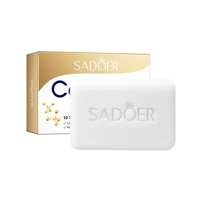 Savon Artisanal Nettoyant au Collagène - Mousse Nettoyante Portable pour Lavage des Mains