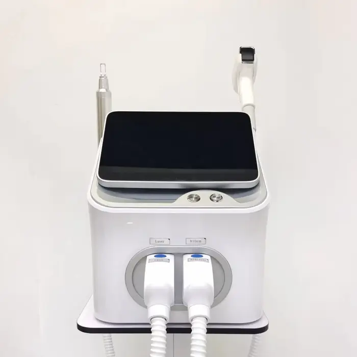Machine professionnelle d'épilation au laser à glace de titane