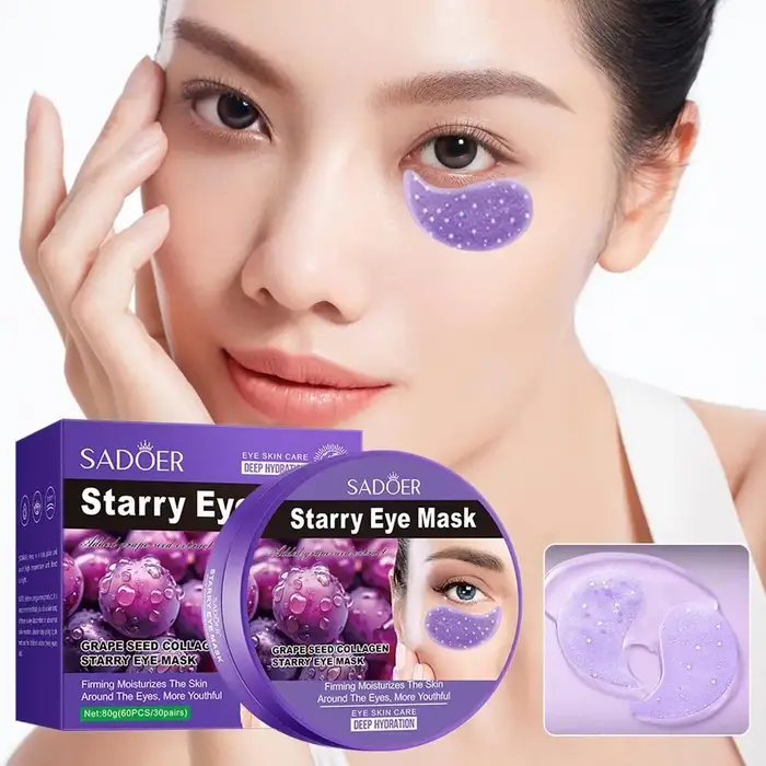Masque pour les yeux aux algues