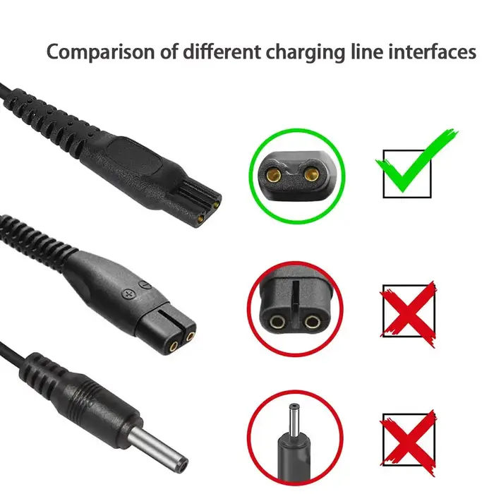 Chargeur de rasoir USB pour Philips-Norelco HQ8505