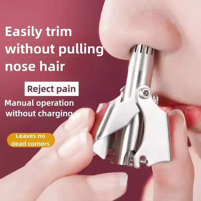Tondeuse à poils de nez pour hommes et femmes