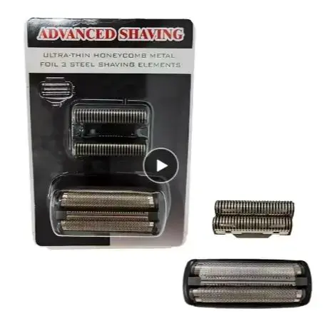 Feuille de rechange et couteaux adaptés au rasoir SURKER 9008, (1 lame + 1 maille)/ensemble
