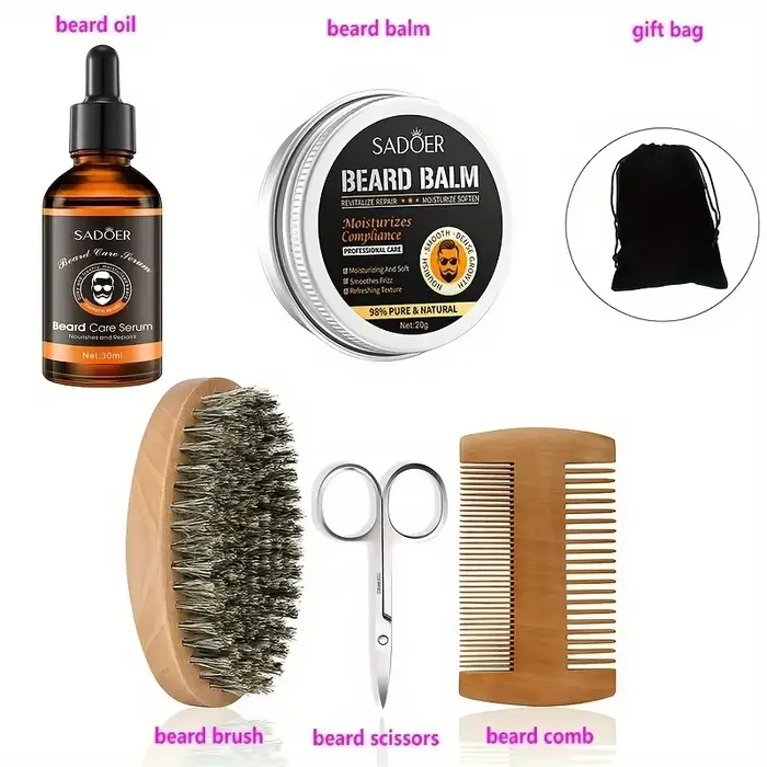Kit de croissance de barbe pour hommes