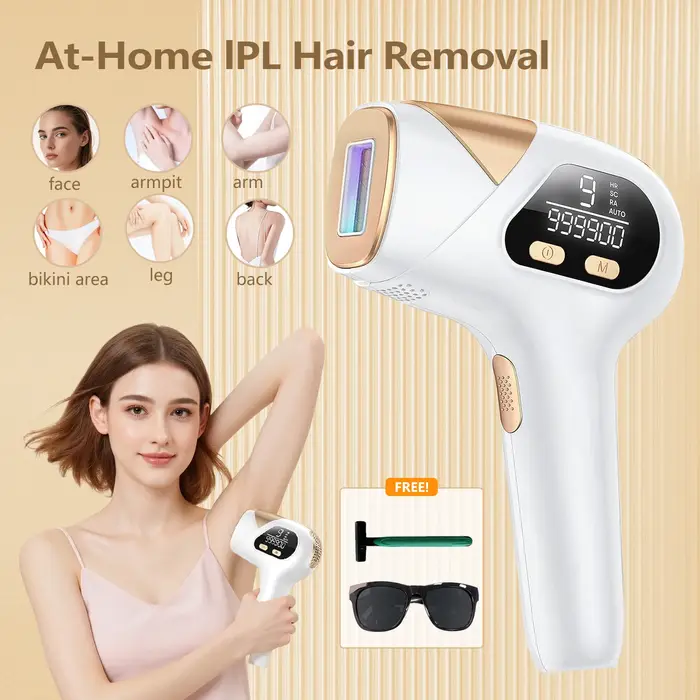 Dispositif d'épilation au Laser IPL 3 en 1