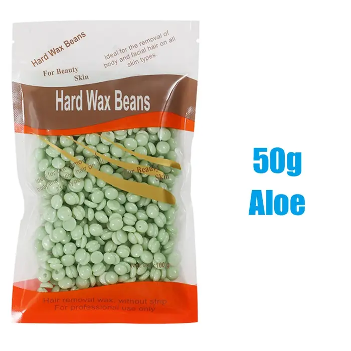 50/200g cire à épiler dure pour épilation Film chaud épilateur indolore haricots de cire pour chauff