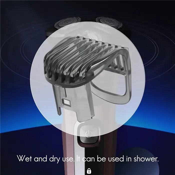 Peigne tondeuse à barbe pour rasoir Philips