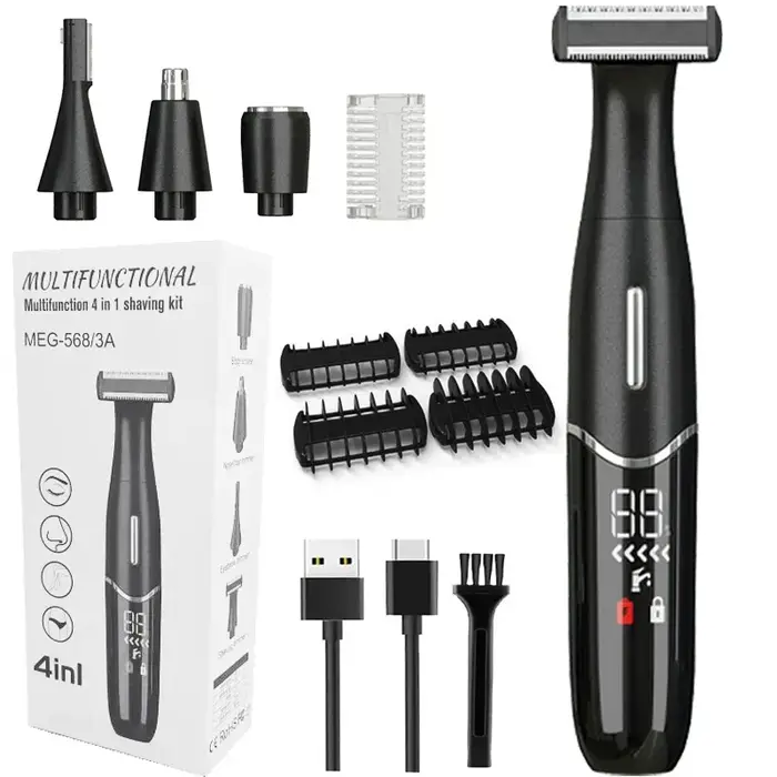Zone intime coupe de cheveux rasoir de précision hommes ligne de Bikini boules