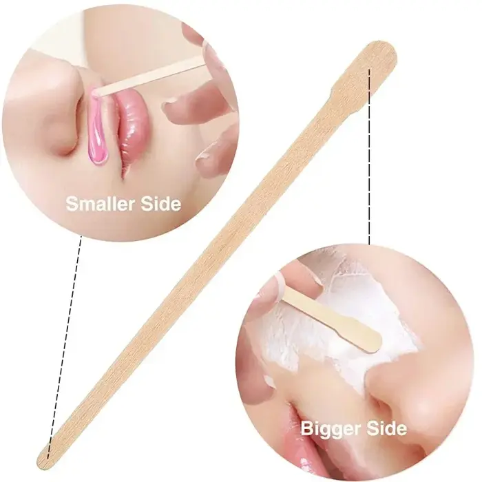 100/200 Bandes de cire dépilatoire pour sourcils
