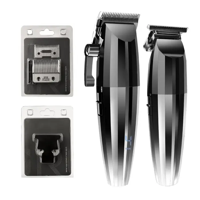 Compatible avec JRL 2020C/2020T tondeuse à cheveux remplacement d'origine lame en alliage de titane performance de coupe efficace