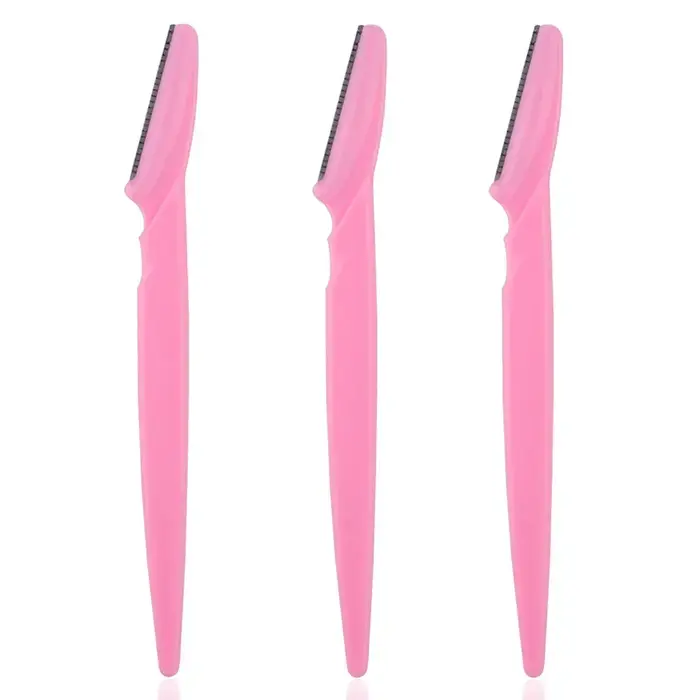 3/10 pièces épilation des sourcils coupe-épilation couteau de sécurité maquillage grattoir rasoir