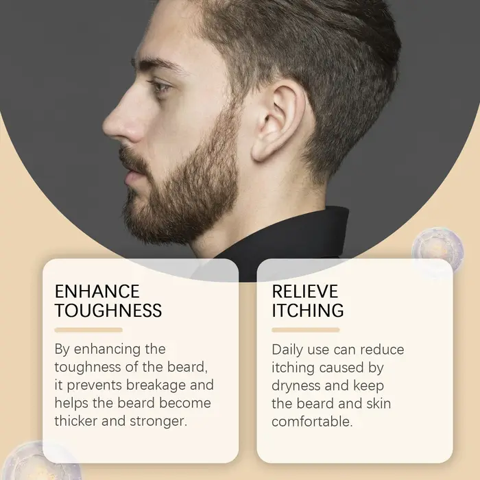 Huile de soin de la barbe pour hommes