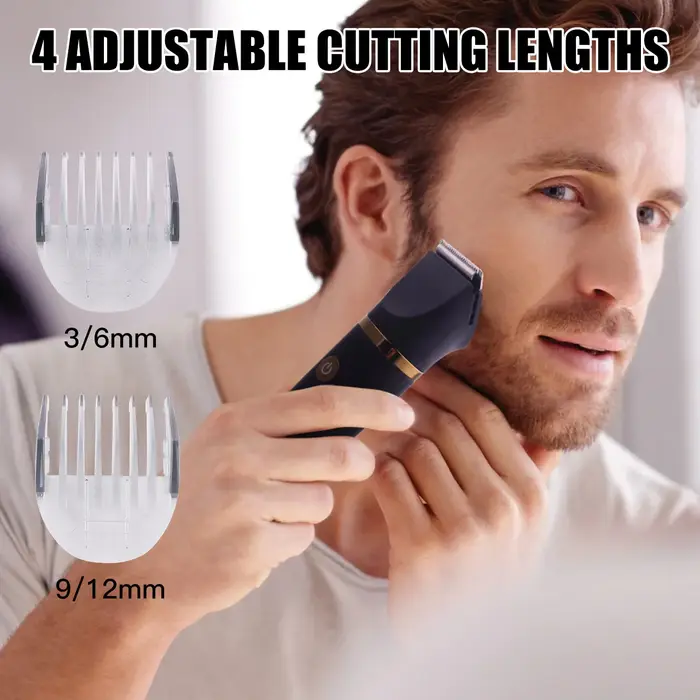 SCTTOMON Épilateur Électrique pour Hommes 3-en-1 Multifonctionnel pour Usage Domestique