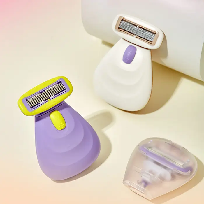 Rasoir de sécurité Portable à 6 lames pour femmes