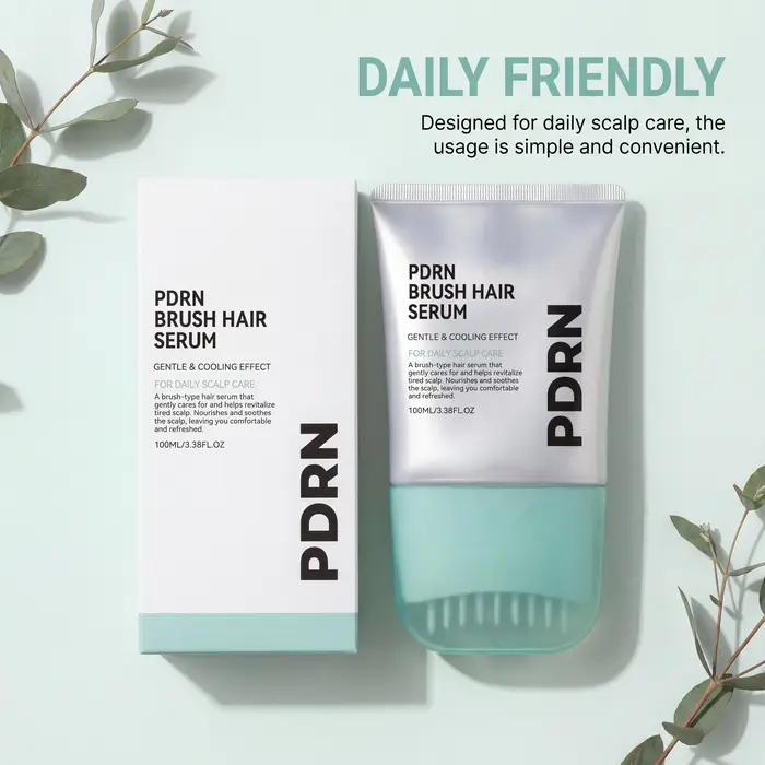 Sérum capillaire PDRN avec brosse intégrée