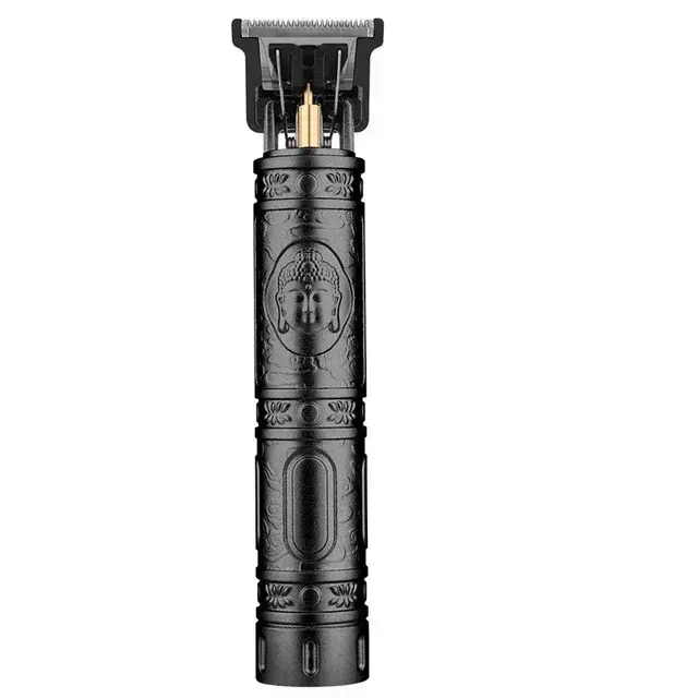Tondeuse à cheveux électrique T9 pour hommes, rasoir de barbier professionnel, tondeuse à barbe avec