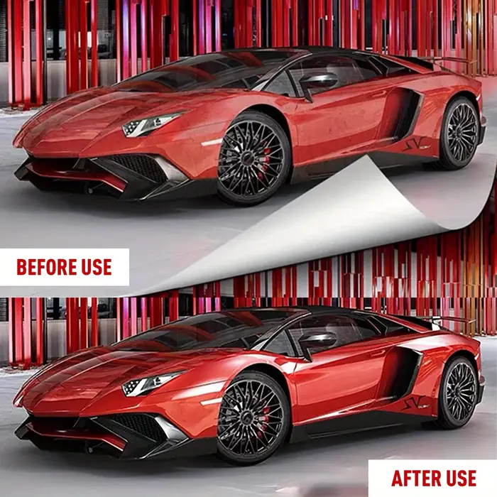 Cire pour voiture rouge TIGER RUN