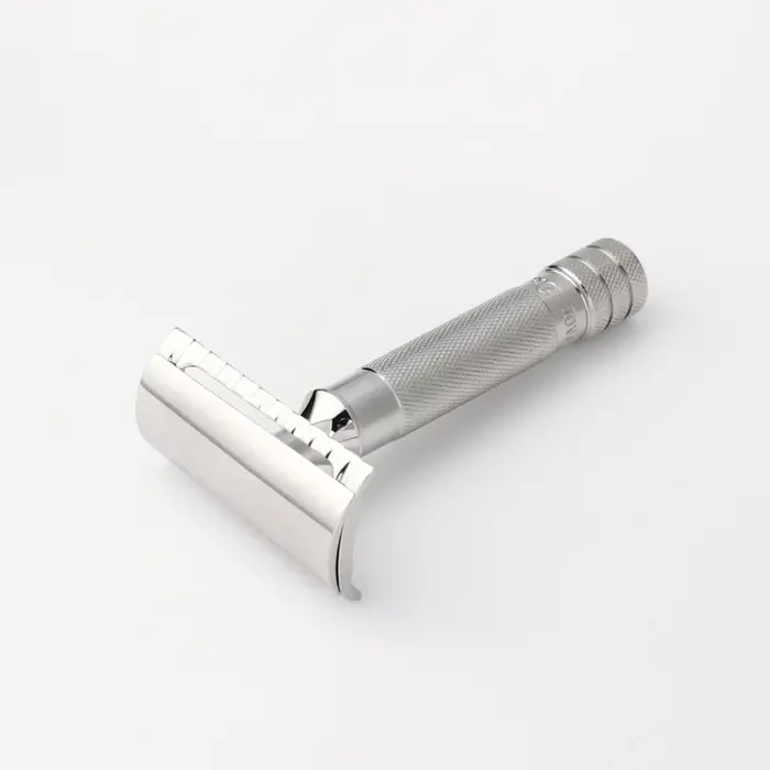 Yaqi – rasoir de sécurité incliné diagonale en acier inoxydable