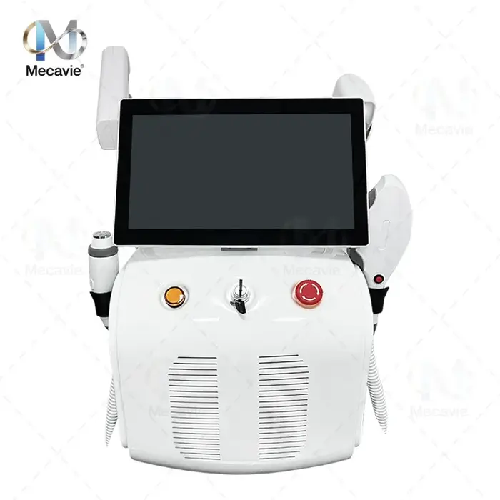 Machine laser portable 4-en-1 4000W : Diode 808nm/RF/IPL/Picoseconde