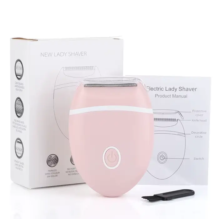 Épilateur électrique pour femme, rasoir pour maillot, ati elles, bras, jambes, visage, parties intim