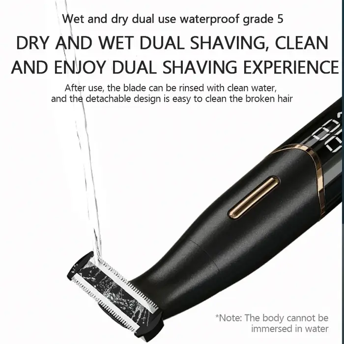 Tondeuse de Précision pour Zones Intimes Homme