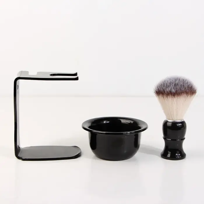 Ensemble de 3 brosses à raser professionnelles