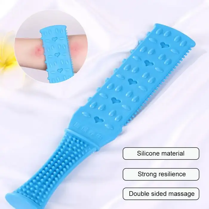 Bâton de Massage masseur corporel plaque à gratter étendu Portable battement