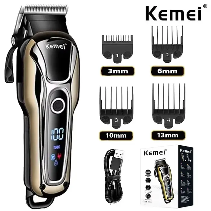 Kemei KM-1990 tondeuse à cheveux tondeuse à cheveux professionnelle tondeuse à cheveux pour hommes t