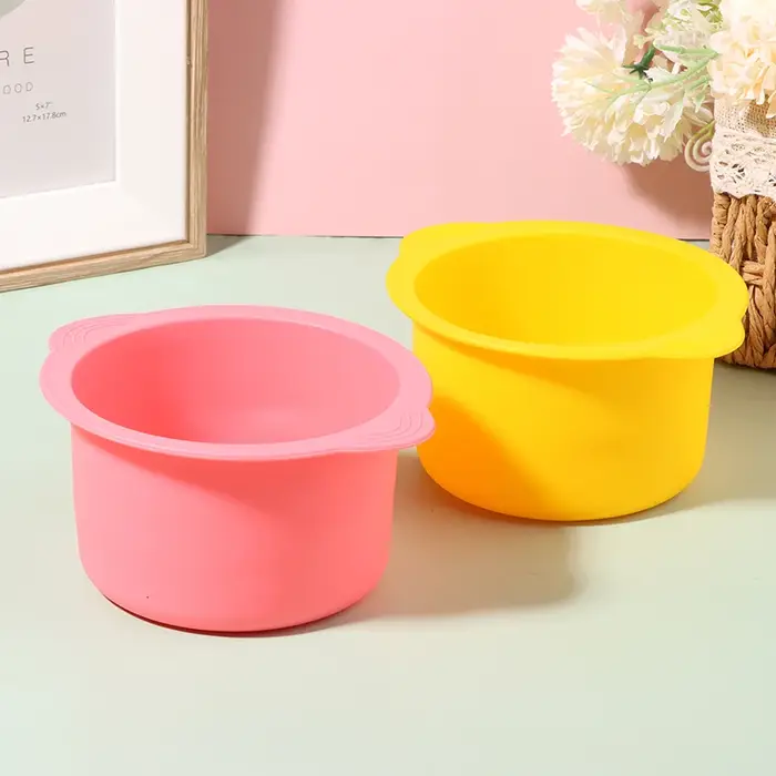 Bols en silicone épais et résistants à la chaleur pour chauffe-cire