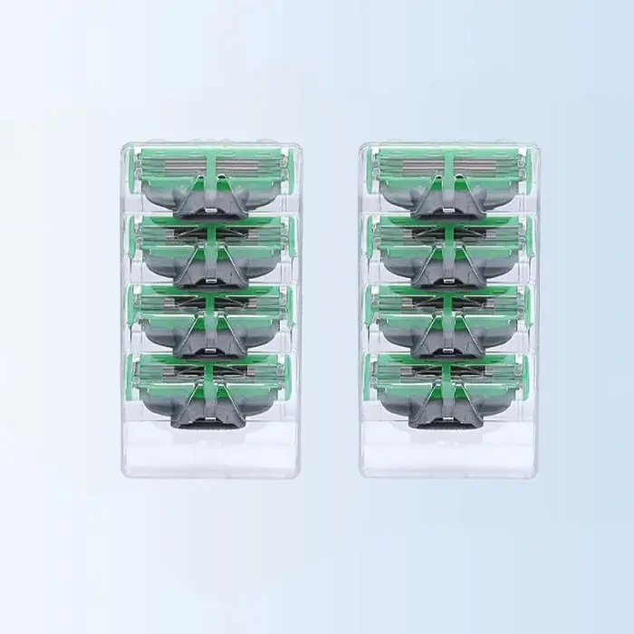 Nouveau rasoir de sécurité à 3 lames en acier inoxydable
