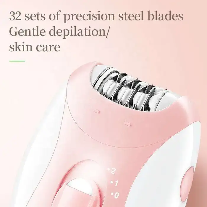 Kemei femmes épilateur électrique épilation visage corps dame Bikini jambes bras aisselles