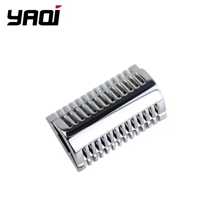 Tête de rasoir de sécurité en acier inoxydable 316 poli Yaqi - Finition Mellon