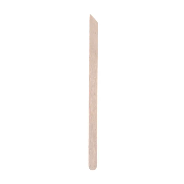 100 bâtonnets jetables en bois pour l'épilation corporelle