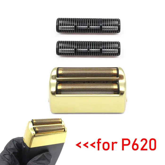 Rasoir professionnel pour barbier 11000 tr/min 7W Double lame de rasage électrique pour hommes Pop Barbers