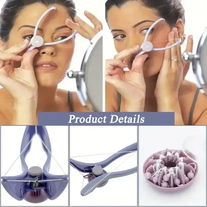 Mini épilateur d'épilation du visage pour femmes