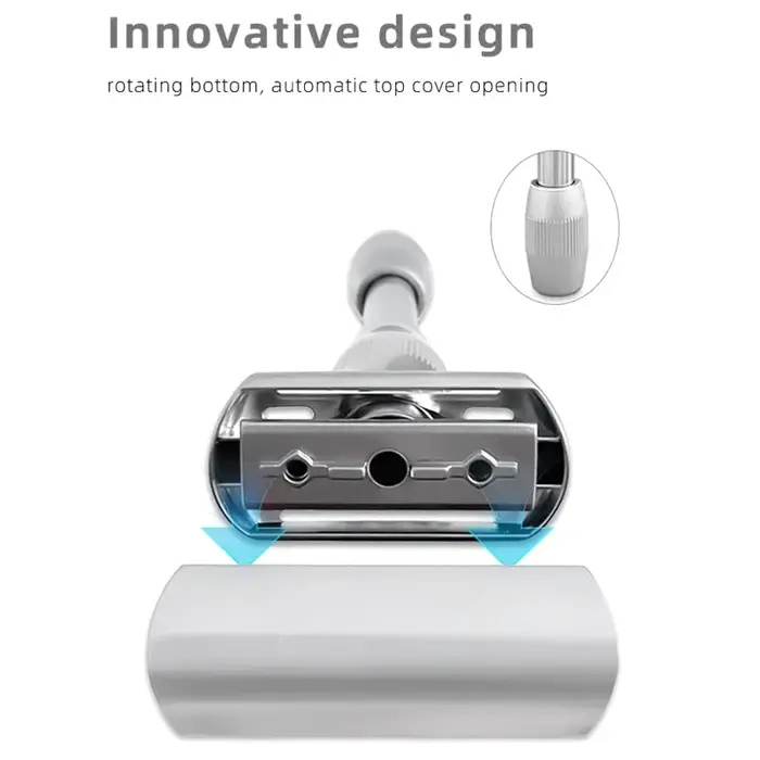 Nouveau Design 1-8 rasoir de sécurité réglable pour hommes rasoir à Double tranchant de haute qualit
