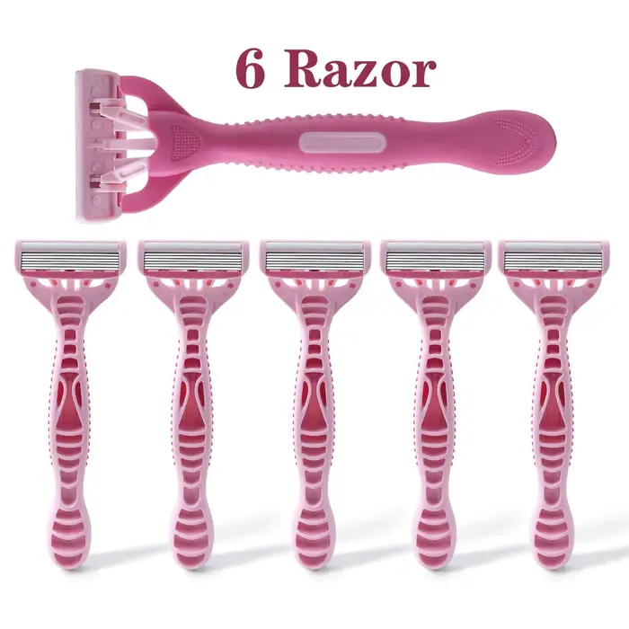 Rasoir pour femmes à six lames