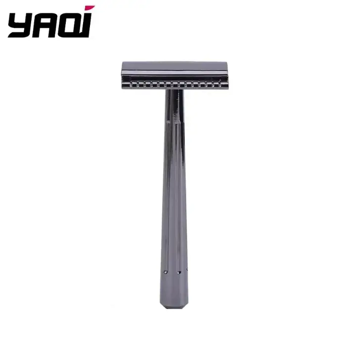 Vente Flash 2026 ! Rasoir de sécurité à lame unique YAQI SE Katana / Globe Trotter pour hommes
