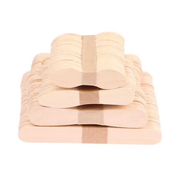 Bâtons jetables pour épilation à la cire
