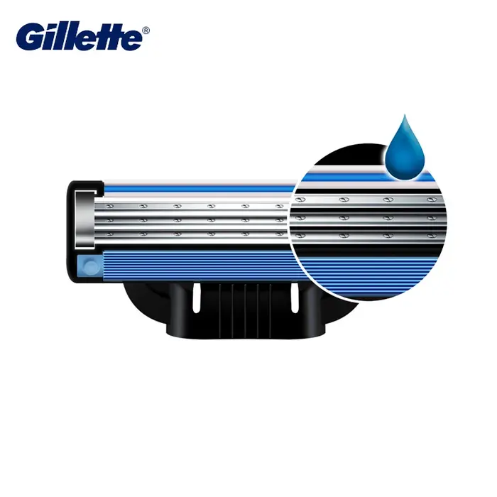 Original Gillette Mach 3 lames de rasoir Manul