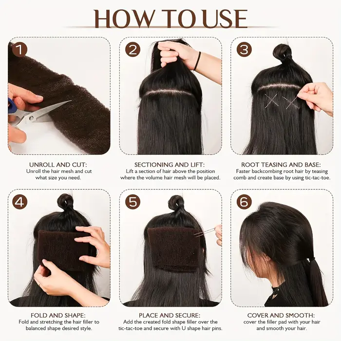 Outil accessoire pour cheveux moelleux