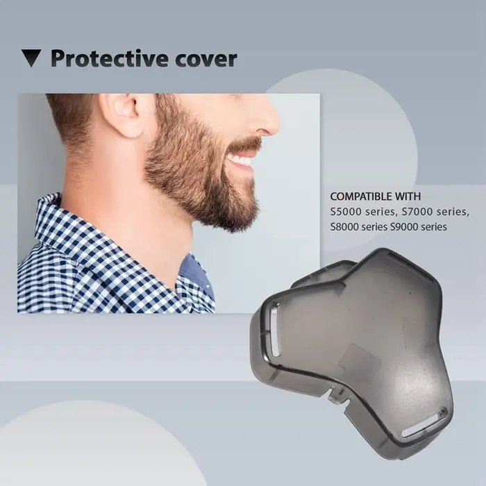 Couvercle de capuchon de protection de tête de rechange pour rasoir Philips