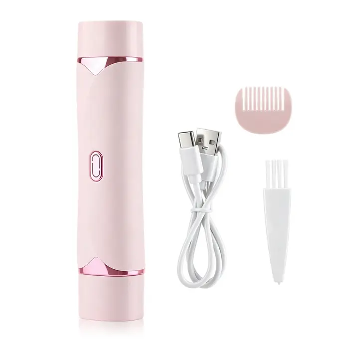 Rasoir électrique double tête 2 en 1 pour femmes